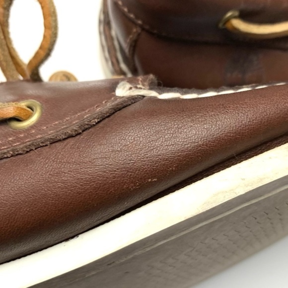 Timberland men's brown "boat shoes", size 10.5M - Picture 7 of 11